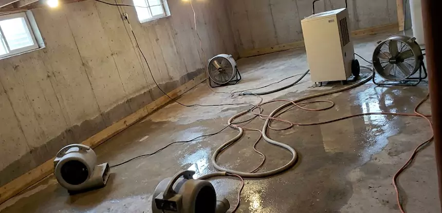 Large-Scale Water Damage Cleanup in Lilburn